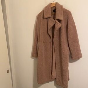 CDM SOLID BROWN WARM JACKET SIZE MEDIUM